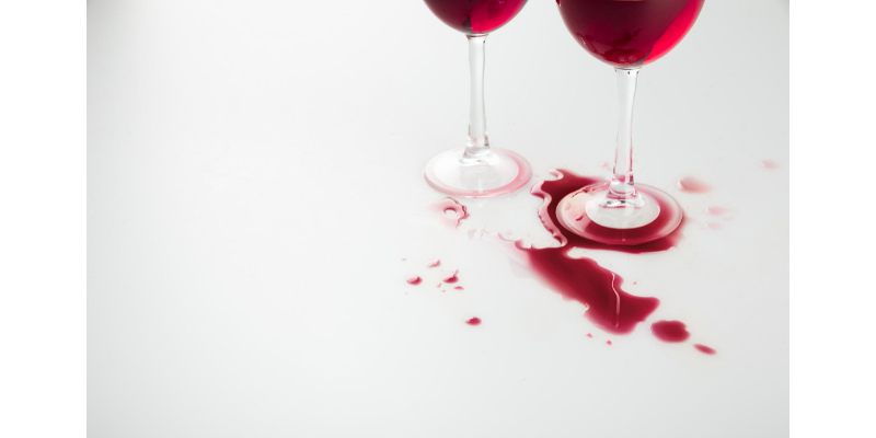 Quitar manchas de vino tinto