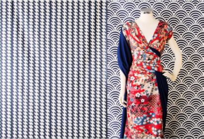 Telas satenes estampadas para vestidos