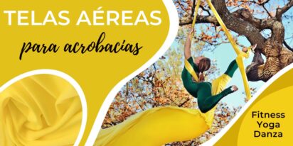 telas para acrobacias aéreas