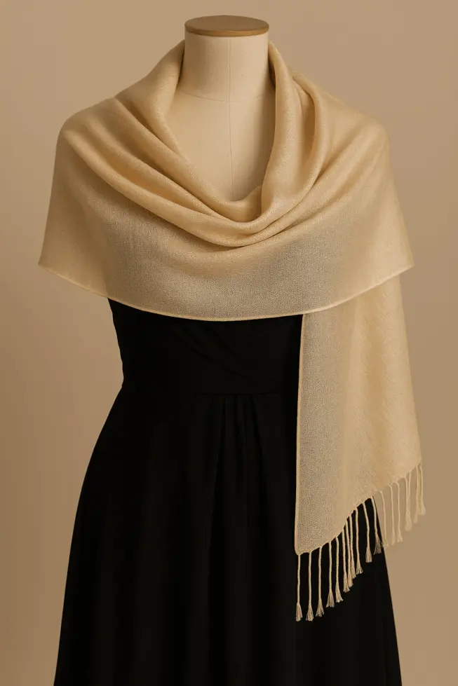 Chal bufanda vestido