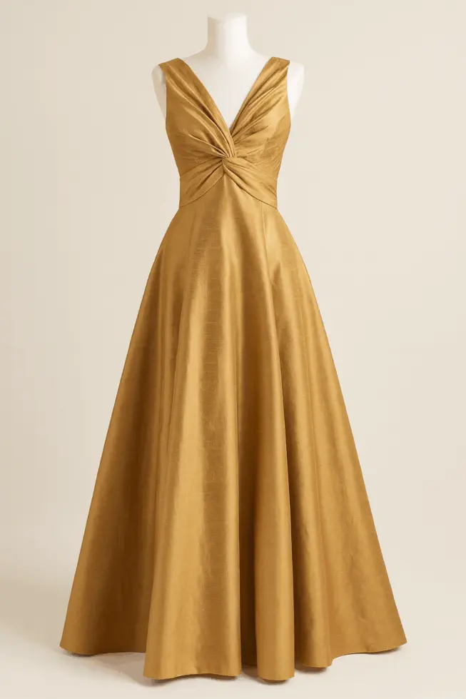 Chantung vestido