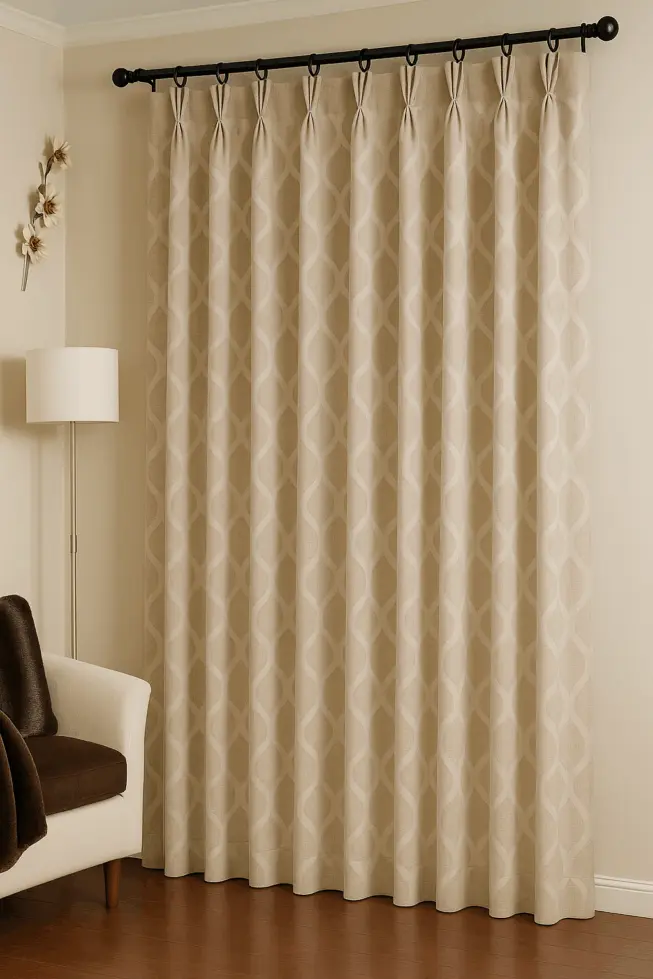 Cortina Abanico Triple