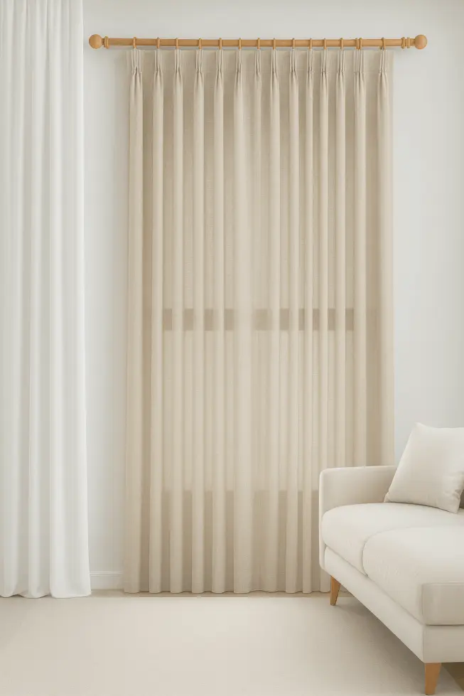 Cortinas de tabla con repunte