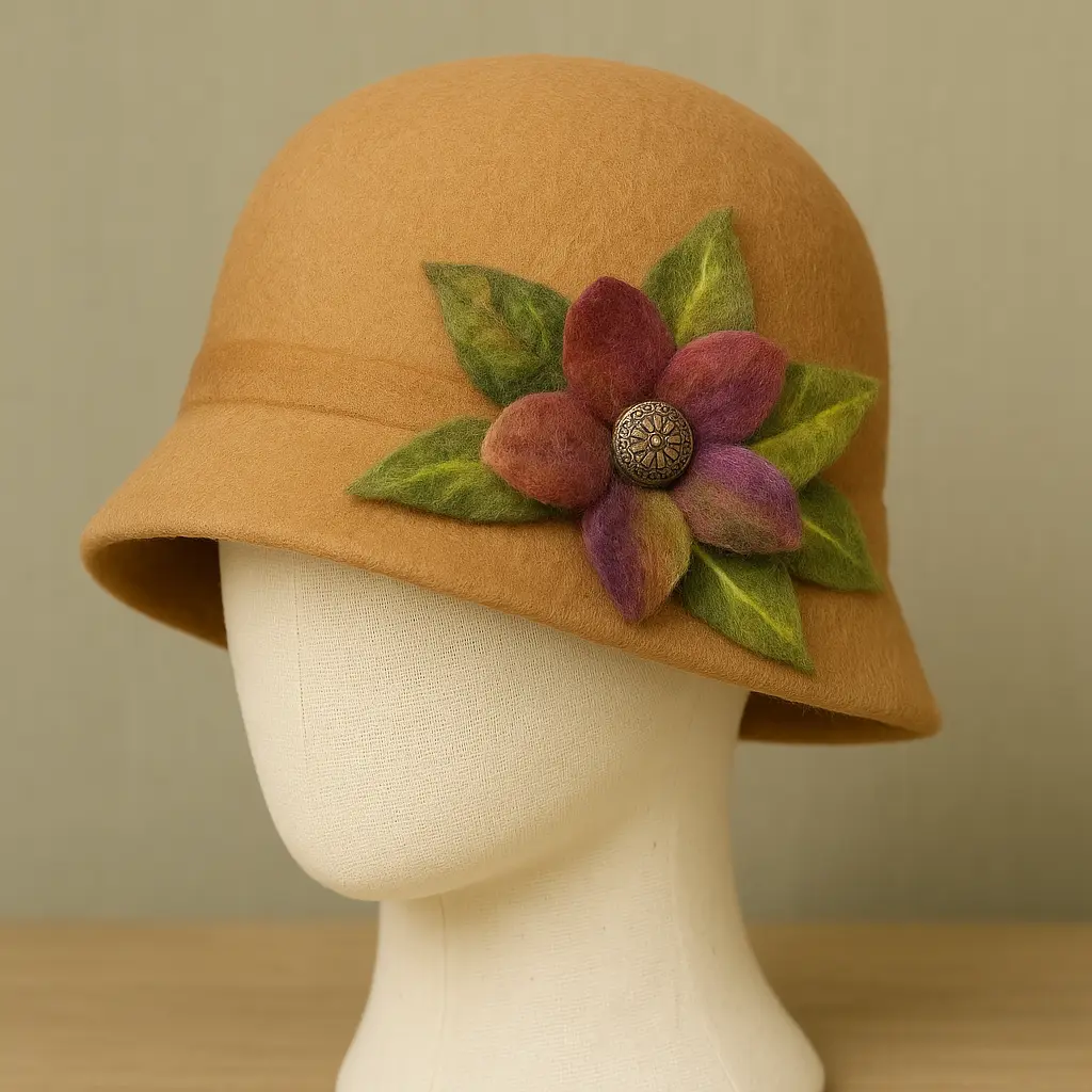Fieltro gorro