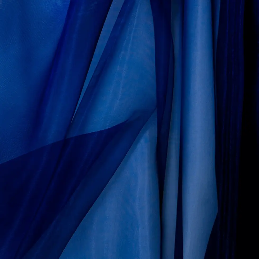 Organdí azul