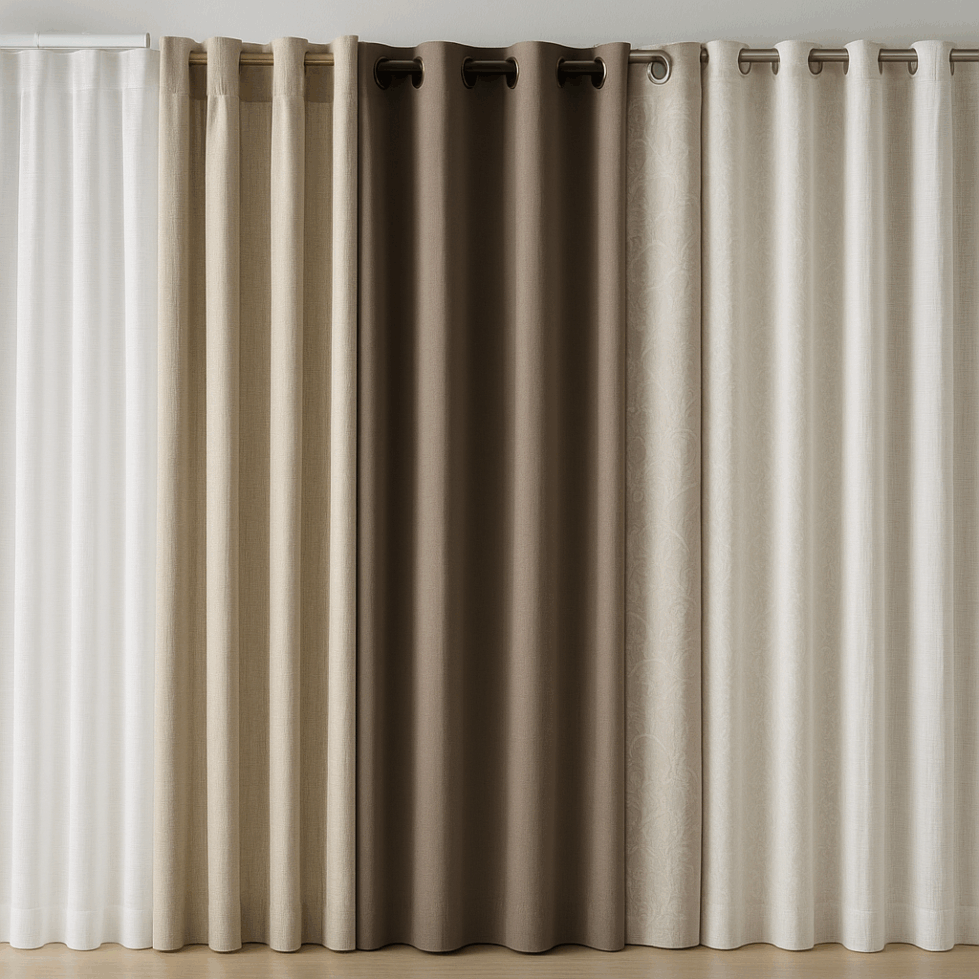 Tipos de confección de cortinas: ¿cuál elegir según tu estilo y espacio?
