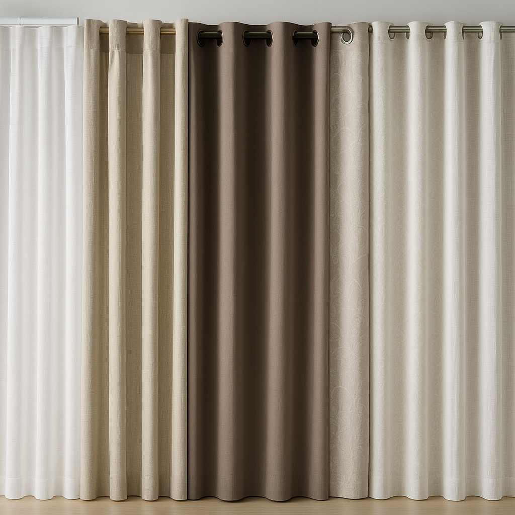 Tipos de confección de cortinas: ¿cuál elegir según tu estilo y espacio?