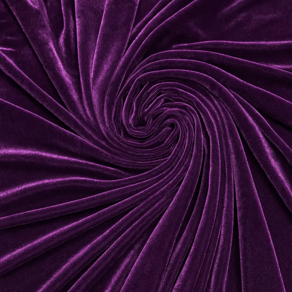 terciopelo lila