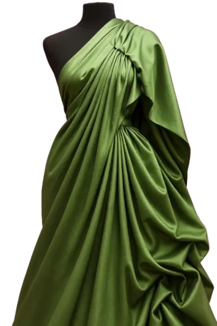 Drapear vestido verde1