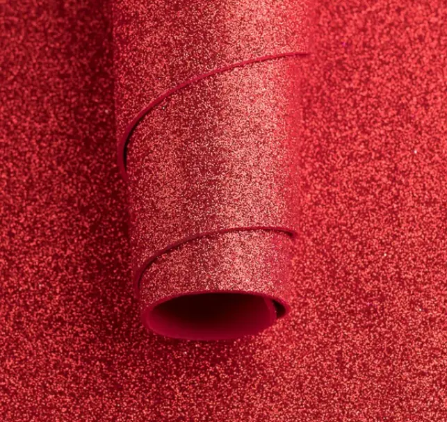 goma eva brillo rojo