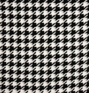 lana blanco y negro