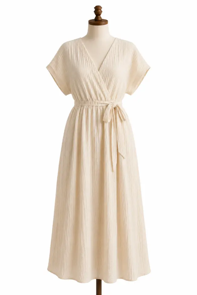 bambula vestido crudo