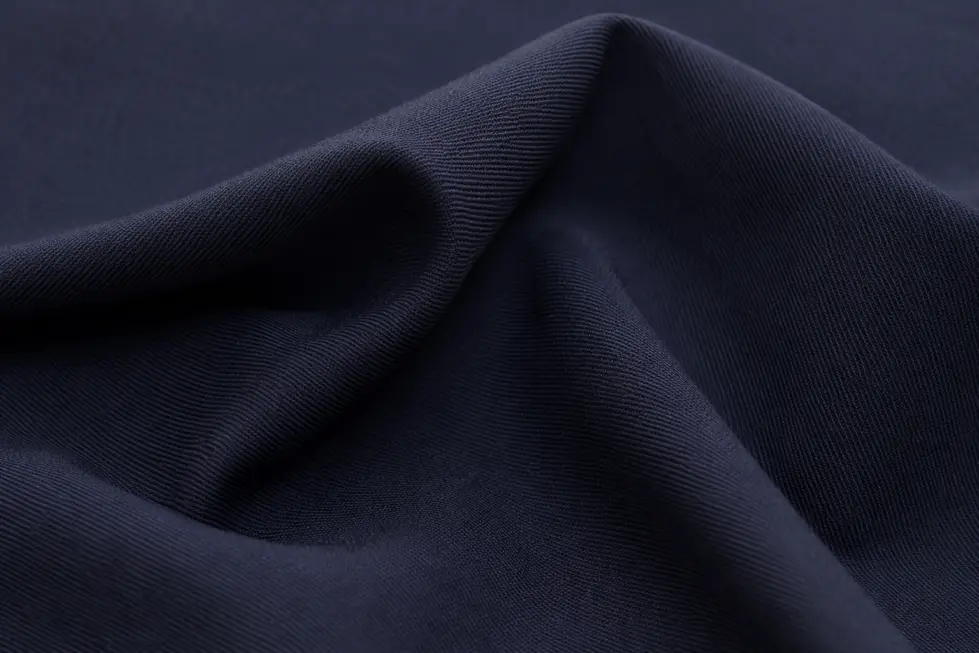barathea tela azul