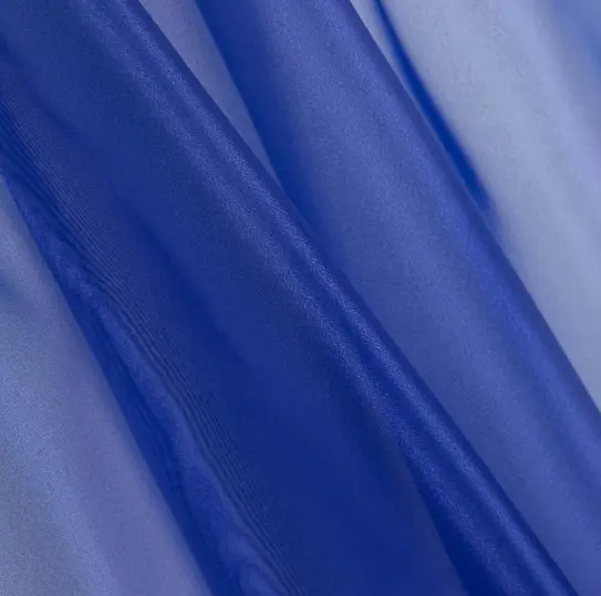 organza azul oscuro