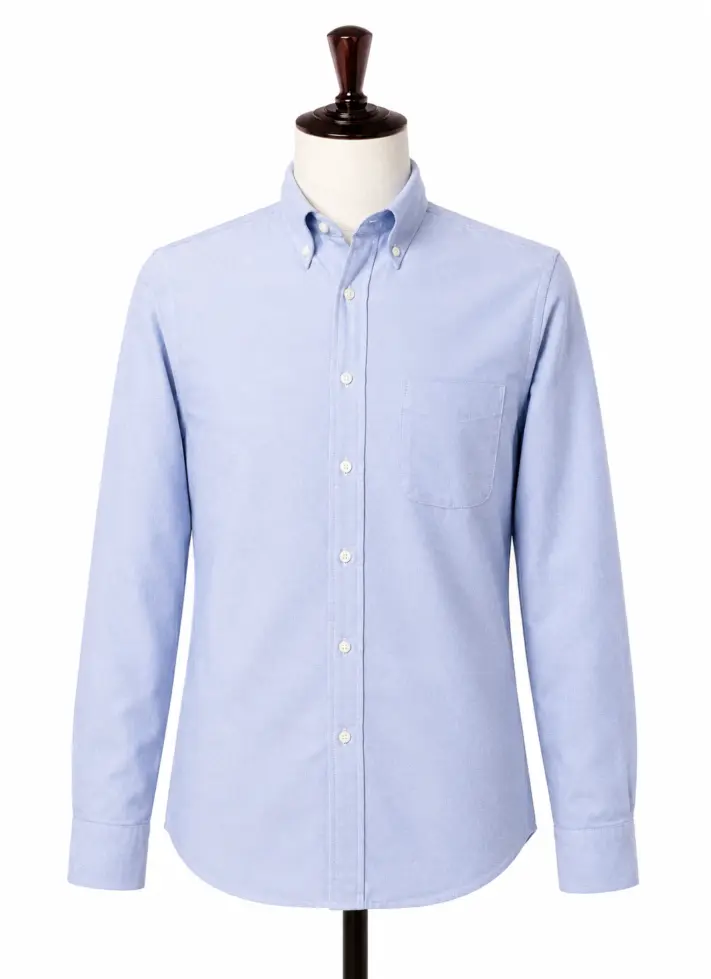 oxford camisa azul