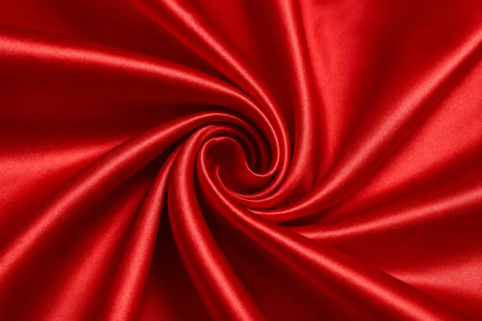 sat&eacute;n rojo